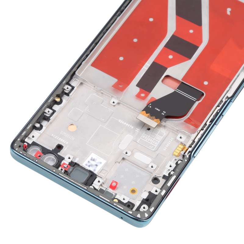 Original OLED LCD Screen for Honor 50 Pro Digitizer Full Assembly with Frame(Black)