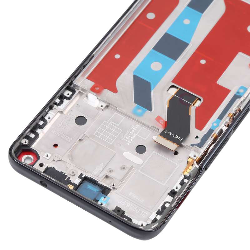 Original LCD Screen for Honor X20 Digitizer Full Assembly with Frame(Black)