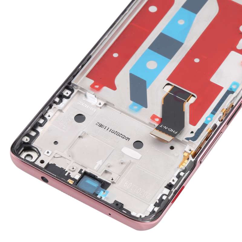 Original LCD Screen for Honor X20 Digitizer Full Assembly with Frame(Black)