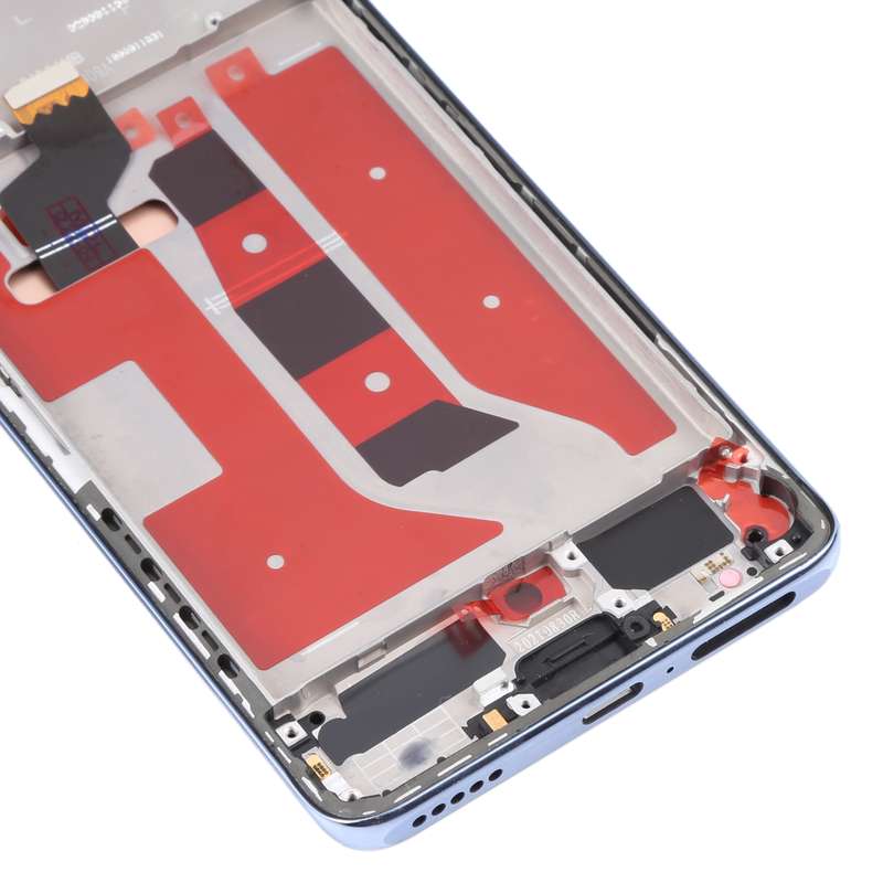 Original OLED LCD Screen for Huawei Nova 9 Digitizer Full Assembly with Frame(Black)