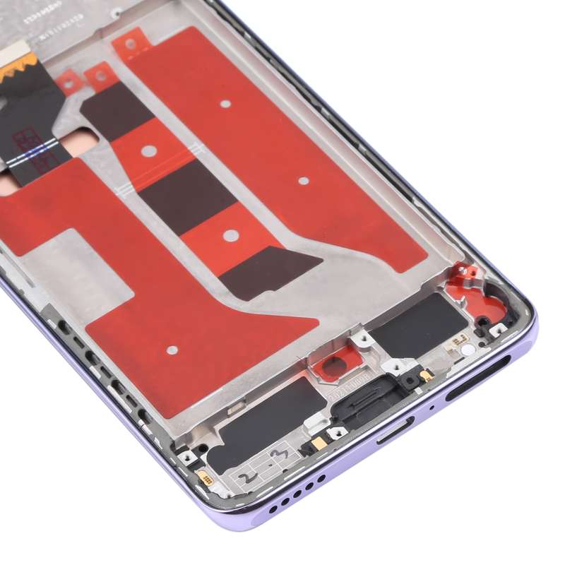 Original OLED LCD Screen for Huawei Nova 9 Digitizer Full Assembly with Frame(Black)