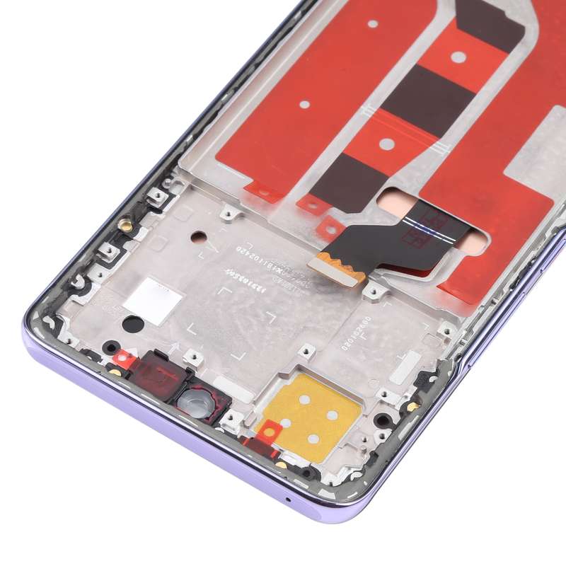 Original OLED LCD Screen for Huawei Nova 9 Digitizer Full Assembly with Frame(Black)