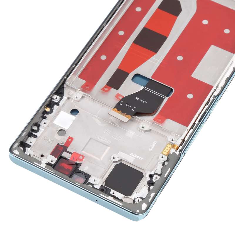 Original OLED LCD Screen for Huawei Nova 9 Digitizer Full Assembly with Frame(Blue)