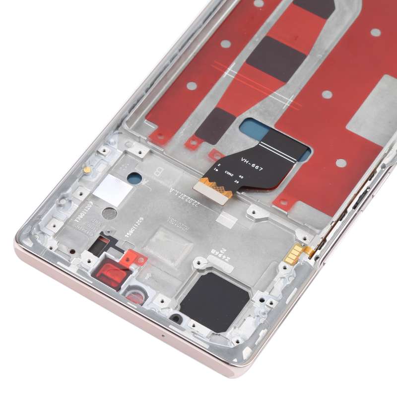 Original OLED LCD Screen for Honor 60 Digitizer Full Assembly with Frame(Green)