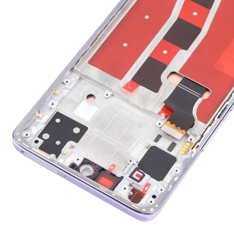 Original OLED LCD Screen for Huawei Nova 8 5G Digitizer Full Assembly with Frame(Black)
