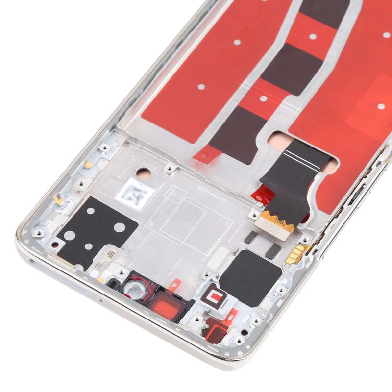 Original OLED LCD Screen for Huawei Nova 8 5G Digitizer Full Assembly with Frame(Black)