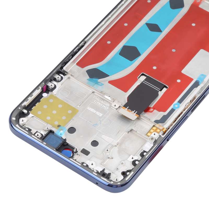 Original LCD Screen for Honor X30i Digitizer Full Assembly with Frame(Black)