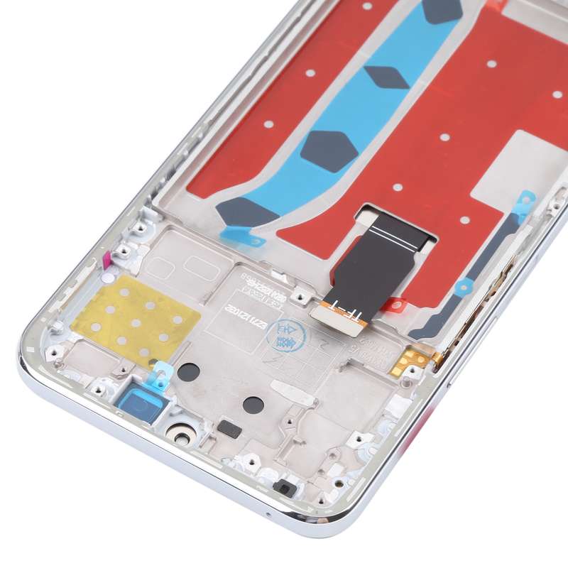 Original LCD Screen for Honor X30i Digitizer Full Assembly with Frame(Black)
