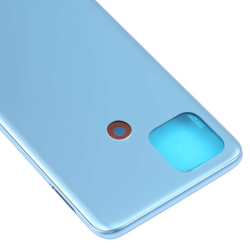For OPPO A15/A15S/A35 Battery Back Cover with Middle Frame (Black)