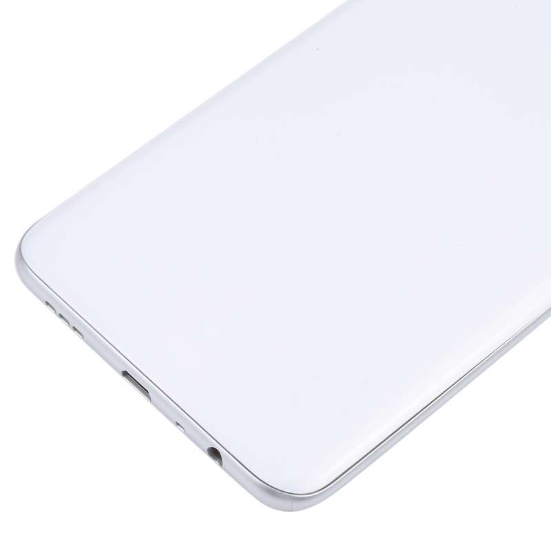 For OPPO A15/A15S/A35 Battery Back Cover with Middle Frame (Black)