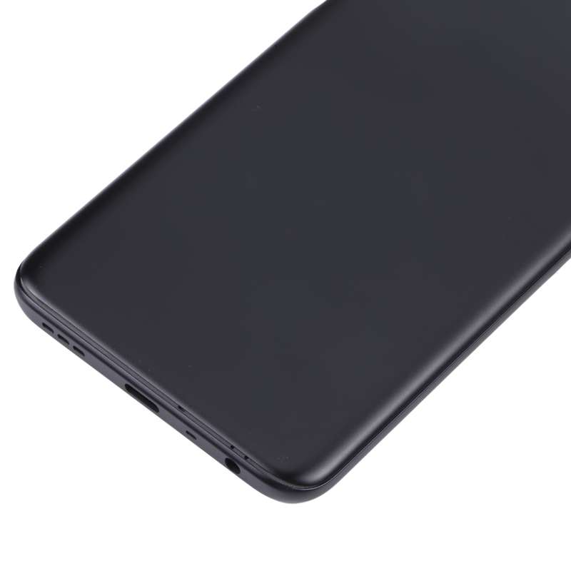 For OPPO A56 5G Battery Back Cover with Middle Frame (Black)