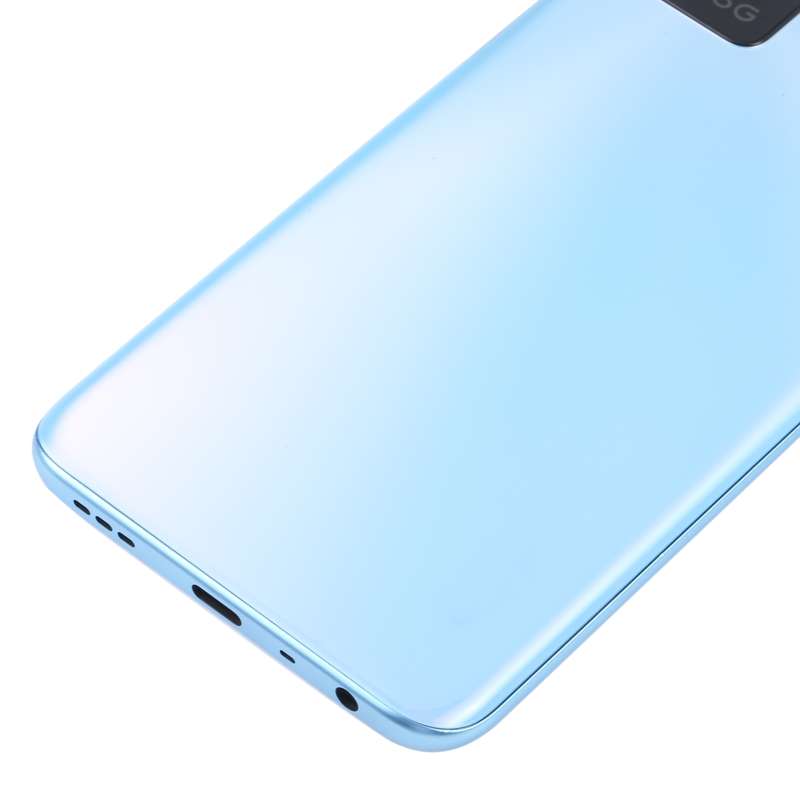 For OPPO A56 5G Battery Back Cover with Middle Frame (Black)