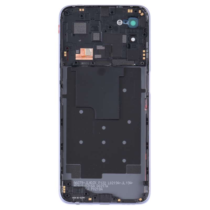 For OPPO A56 5G Battery Back Cover with Middle Frame (Black)
