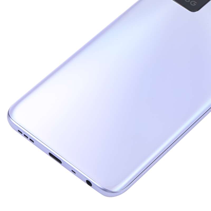 For OPPO A56 5G Battery Back Cover with Middle Frame (Black)