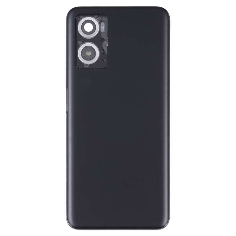 For OPPO A36/A76 Battery Back Cover with Middle Frame (Black)