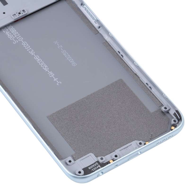 For OPPO A36/A76 Battery Back Cover with Middle Frame (Black)