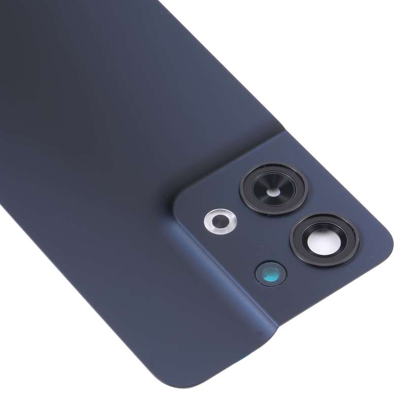 For OPPO Reno8 Original Battery Back Cover with Camera Lens Cover(Black)