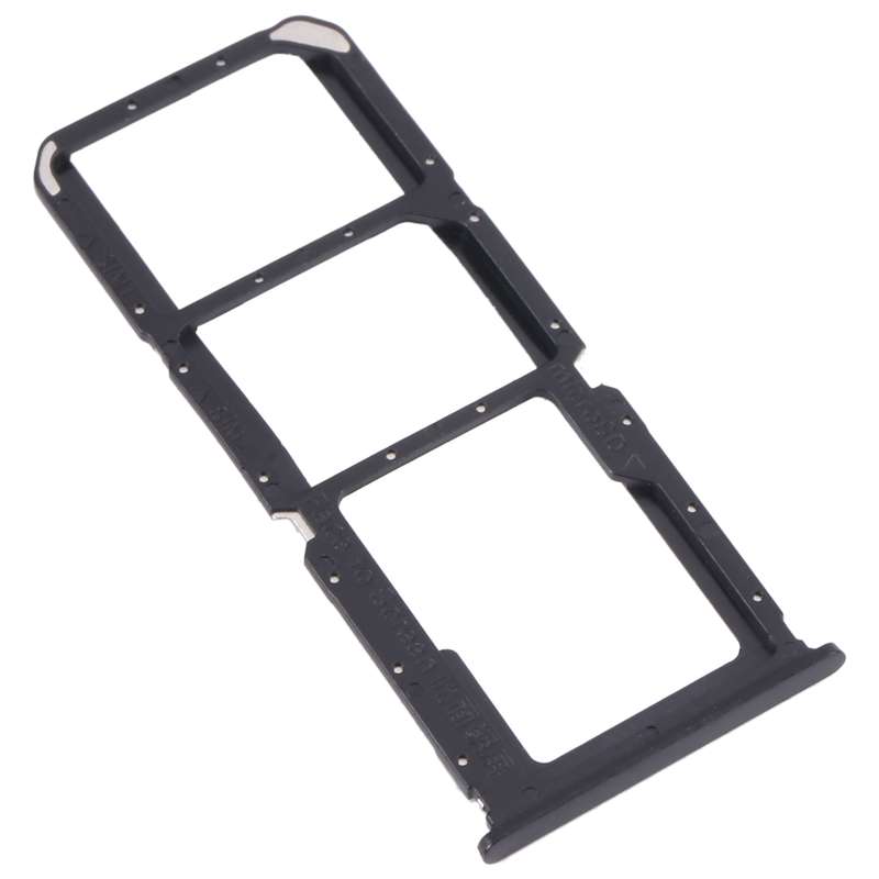 For OPPO A95 4G/Reno6 Lite SIM Card Tray + SIM Card Tray + Micro SD Card Tray (Silver)