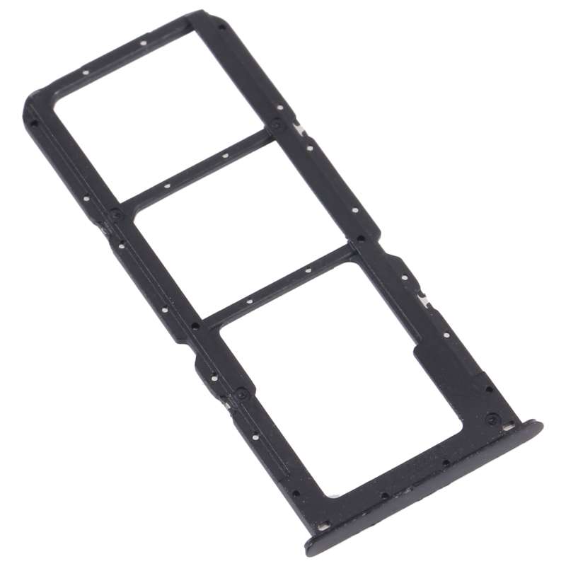 For OPPO A56 5G SIM Card Tray + SIM Card Tray + Micro SD Card Tray (Purple)