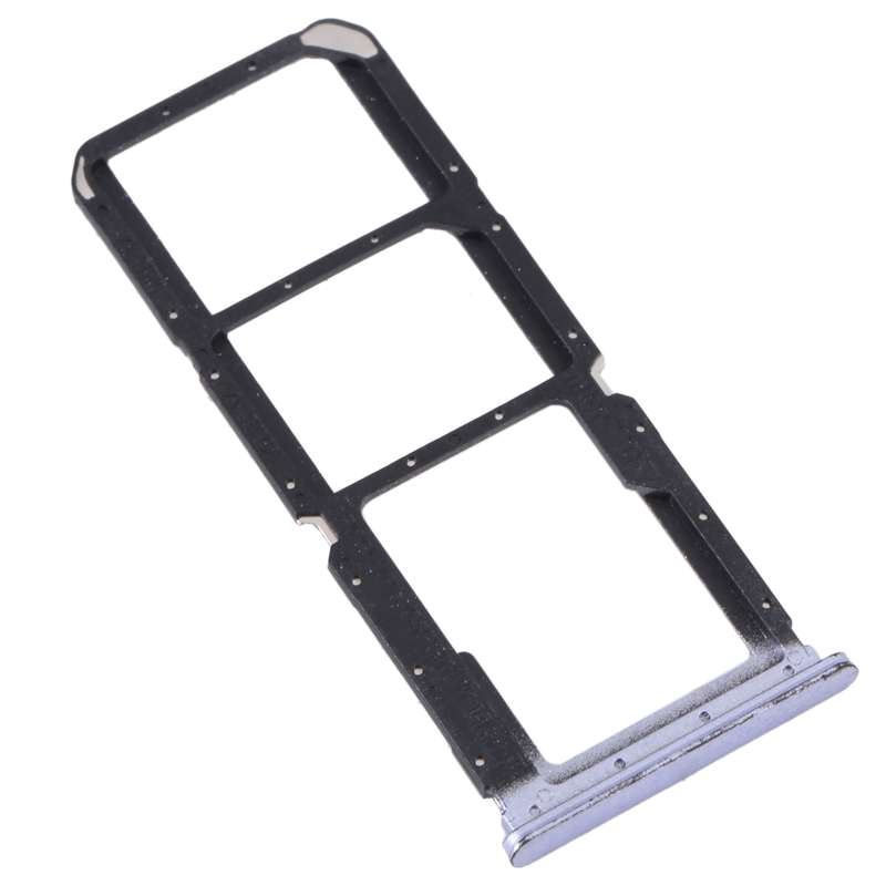 For OPPO A56 5G SIM Card Tray + SIM Card Tray + Micro SD Card Tray (Purple)
