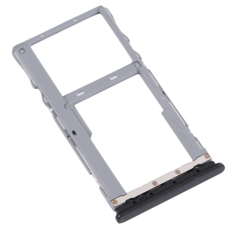 SIM Card Tray + Micro SD Card Tray for T-Mobile Revvl 4+ 5062 506W 5062Z(Black)