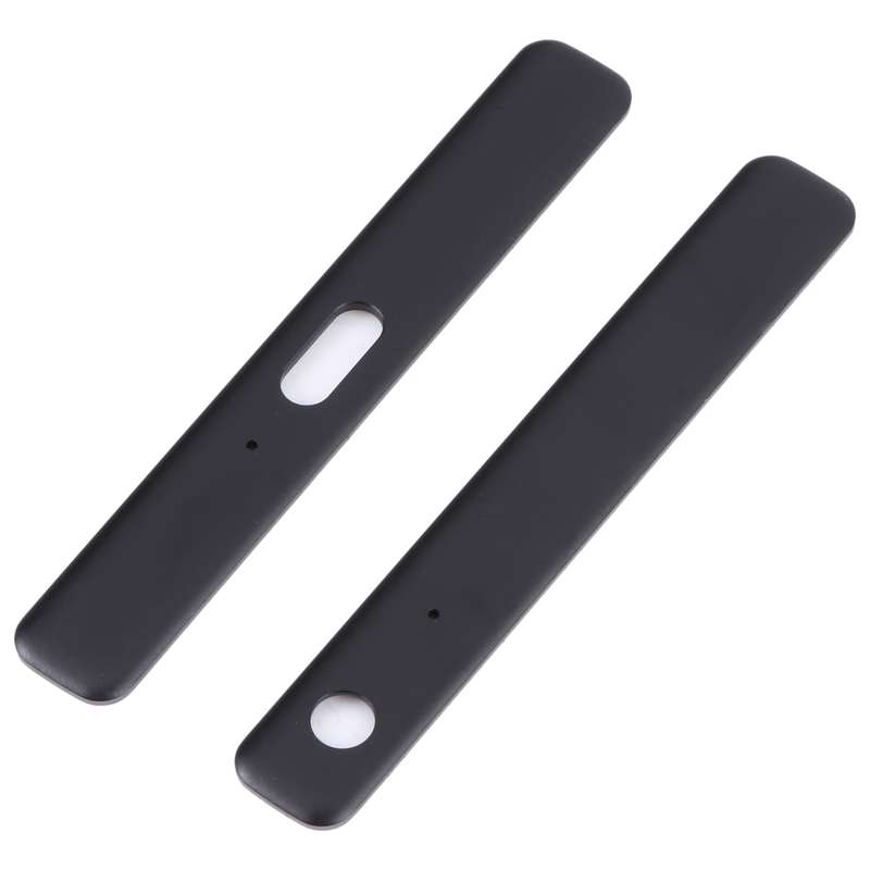 1 Pair Side Part Sidebar For Sony Xperia XZ1 Compact (Black)