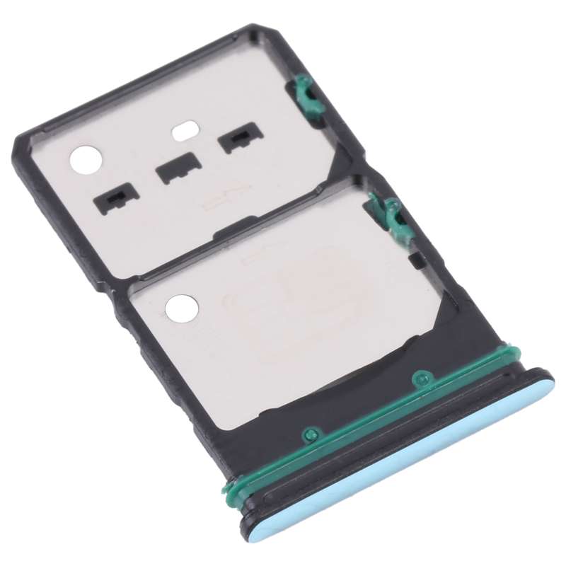 For OnePlus Nord CE 2 5G SIM Card Tray + SIM Card Tray + Micro SD Card Tray (Green)