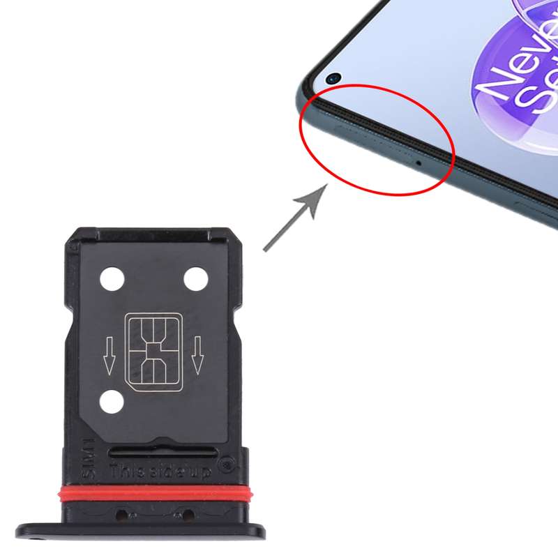 For OnePlus Nord CE 2 5G SIM Card Tray + SIM Card Tray + Micro SD Card Tray (Green)