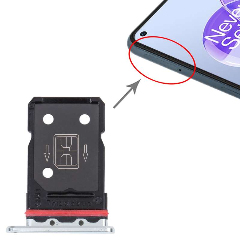 For OnePlus 9RT 5G MT2110 / MT2111 SIM Card Tray + SIM Card Tray (Grey)