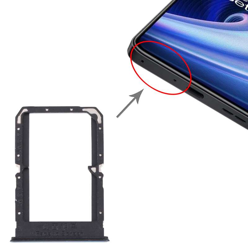 For OnePlus Ace Racing SIM Card Tray + SIM Card Tray (Grey)