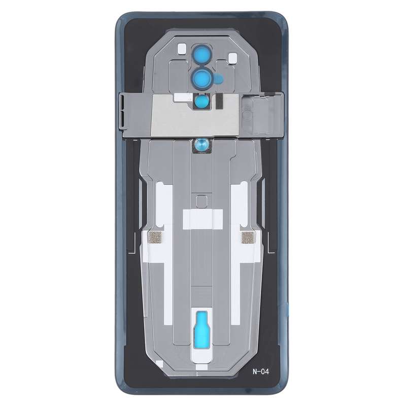 Battery Glass Back Cover for ZTE Nubia Red Magic 6 Pro NX669J-P(Grey)