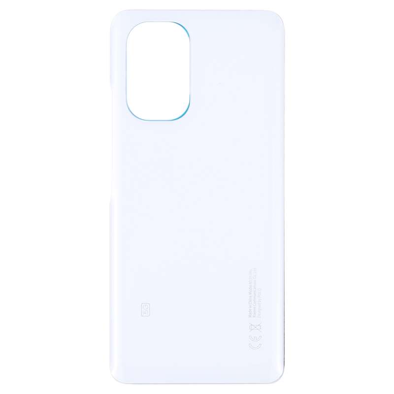Glass Battery Back Cover for Xiaomi Poco F3(Black)