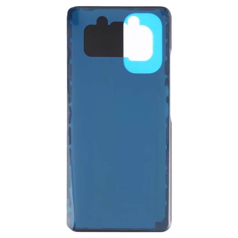Glass Battery Back Cover for Xiaomi Poco F3(Black)