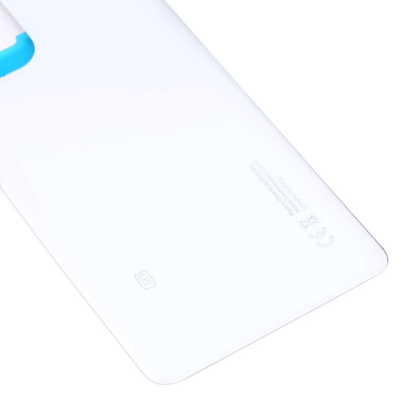 Glass Battery Back Cover for Xiaomi Poco F3(Black)