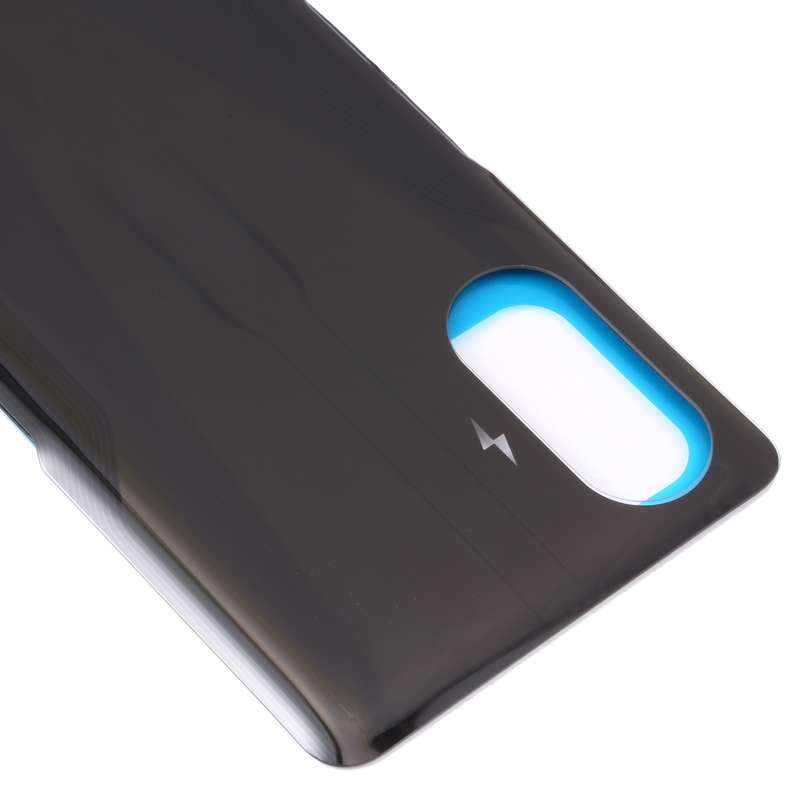 Glass Battery Back Cover for Xiaomi Redmi K40 Gaming(Black)