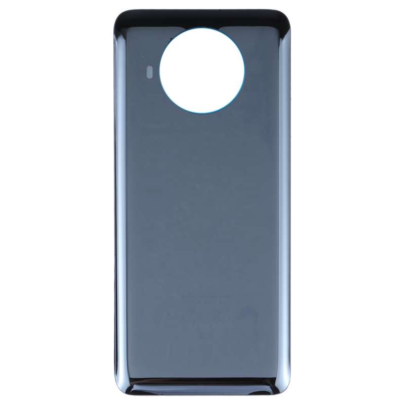 Glass Battery Back Cover for Xiaomi Redmi Note 9 Pro 5G/Mi 10T Lite 5G(Black)