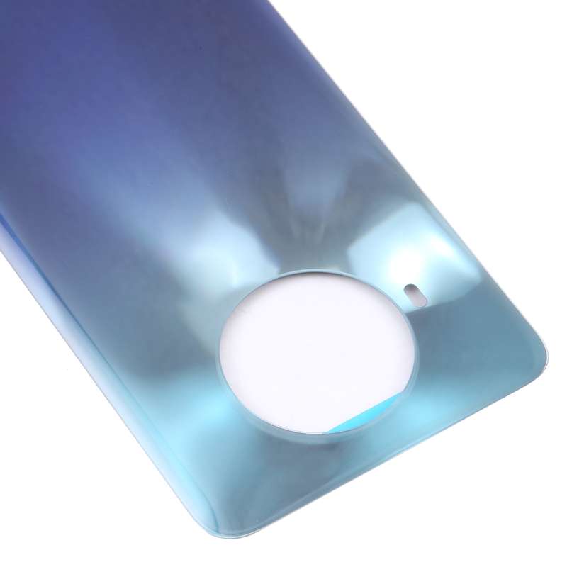 Glass Battery Back Cover for Xiaomi Redmi Note 9 Pro 5G/Mi 10T Lite 5G(Black)