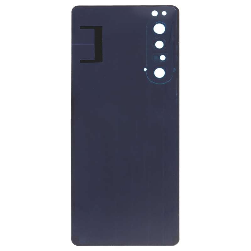 Original Battery Back Cover with Camera Lens Cover for Sony Xperia 1 II(Black)