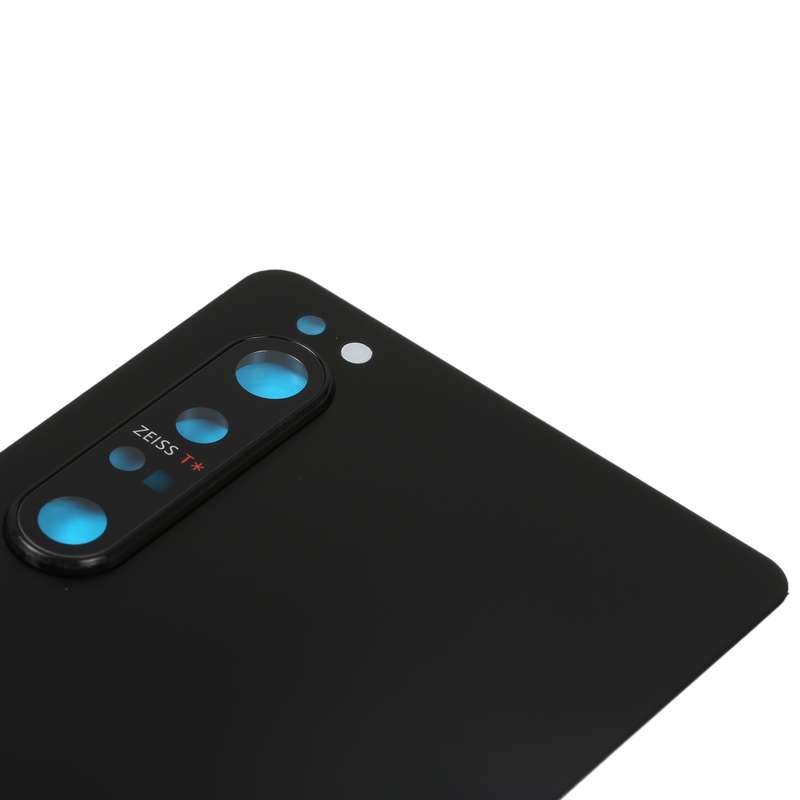 Original Battery Back Cover with Camera Lens Cover for Sony Xperia 1 II(Black)
