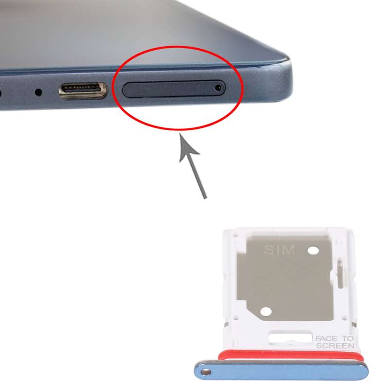 SIM Card Tray + Micro SD Card Tray For Xiaomi Redmi Note 11 Pro 4G/Redmi Note 11 Pro 5G/Redmi Note 1
