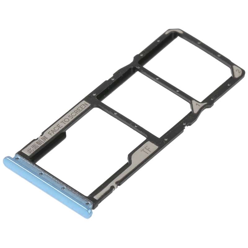 SIM Card Tray + SIM Card Tray + Micro SD Card Tray For Xiaomi Redmi 10 5G (Black)