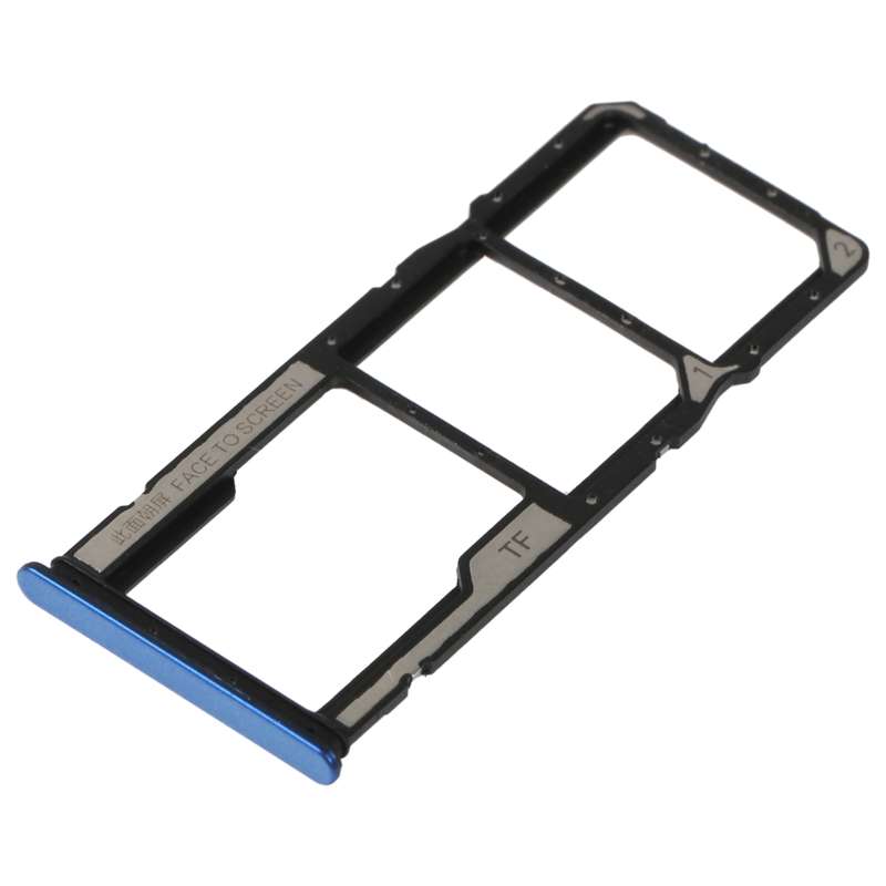 For Xiaomi Redmi Note 11SE SIM Card Tray + SIM Card Tray + Micro SD Card Tray (Black)