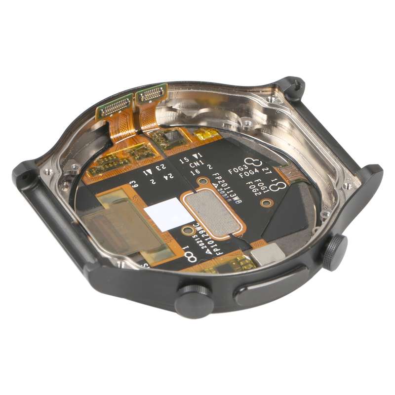 Original Sapphire Material LCD Screen and Digitizer Full Assembly With Frame for Huawei Watch GT 2 P