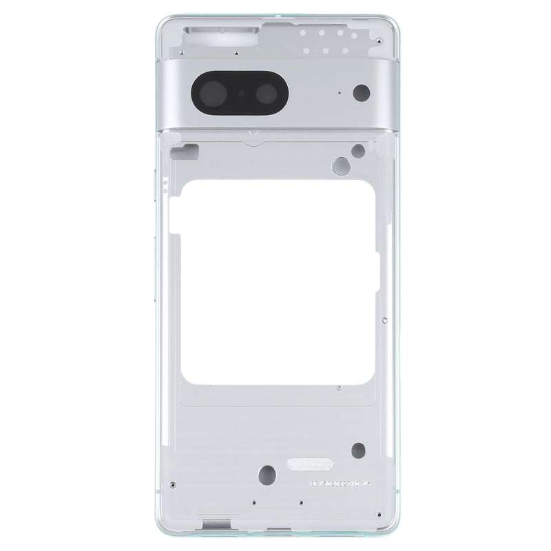 For Google Pixel 7 Front Housing LCD Frame Bezel Plate(Silver)