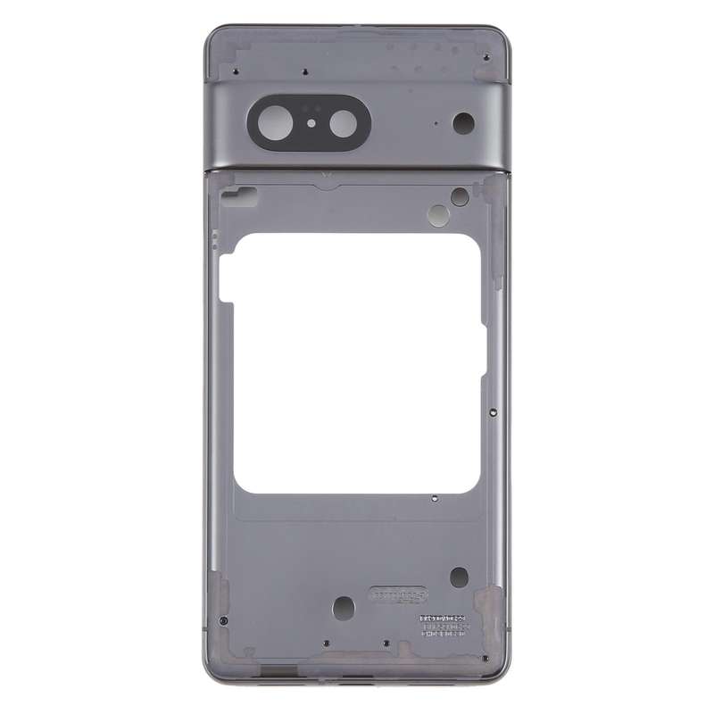 For Google Pixel 7 Front Housing LCD Frame Bezel Plate(Black)