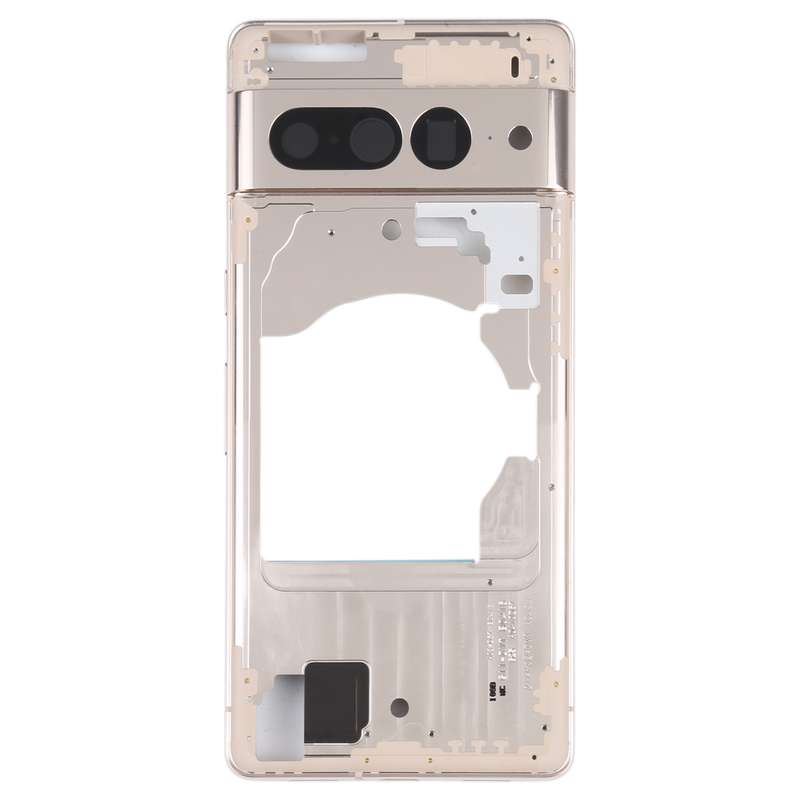 For Google Pixel 7 Front Housing LCD Frame Bezel Plate(Black)