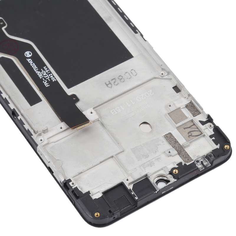 OEM LCD Screen For ZTE Blade A7S 2020 A7020 Digitizer Full Assembly with Frame (Black)