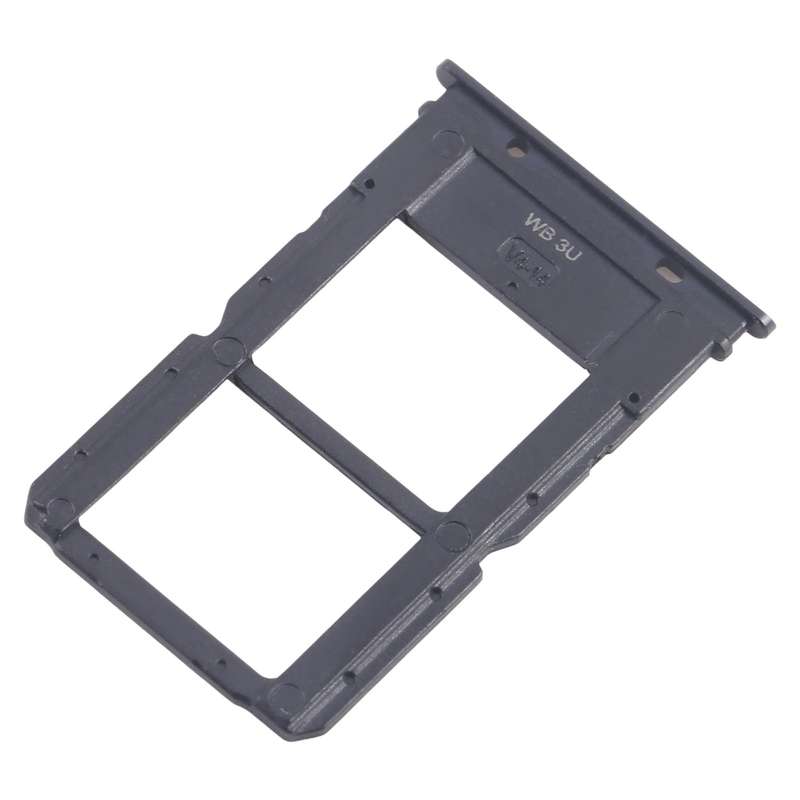 For OPPO Reno SIM Card Tray + SIM / Micro SD Card Tray (Black)