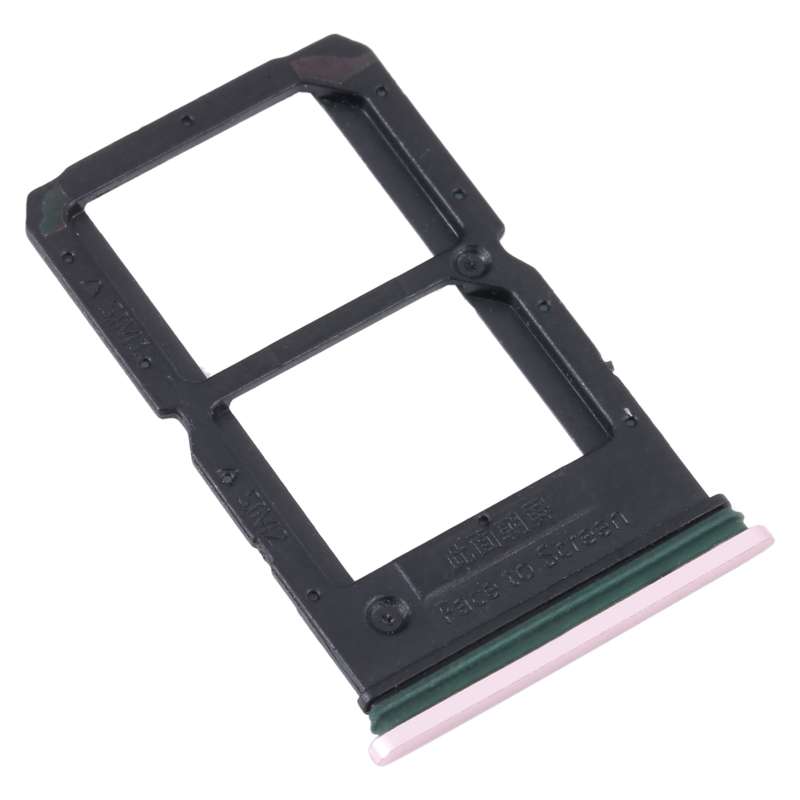 For OPPO Reno SIM Card Tray + SIM / Micro SD Card Tray (Black)