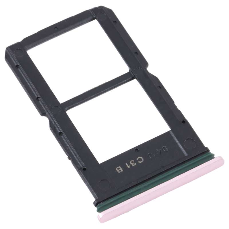 For OPPO Reno SIM Card Tray + SIM / Micro SD Card Tray (Black)